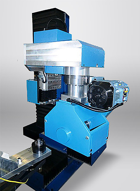 Indexed rotary table with C.N.C.R. type polishing unit